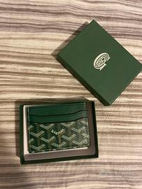portacarte goyard verde