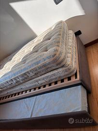 Letto singolo con lettino estraibile
