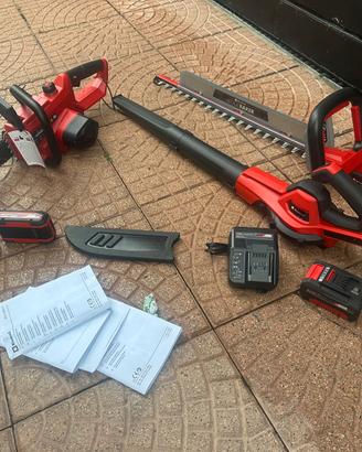 Soffiatore motosega tagliasiepi 18v einhell