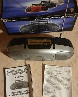 Radio Cassette portatile 