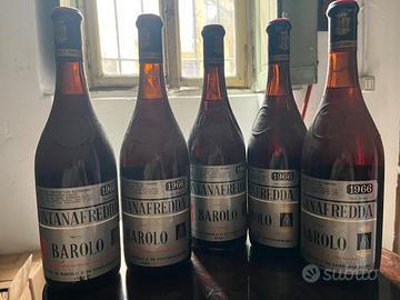 Barolo DOC Fontanafredda 1966 10 bottiglie vintage