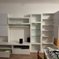 Sistema modulare da salotto con vano tv