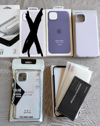 Cover + Vetri Temperati x Apple iPhone 14 Plus
