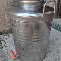 contenitore olio 50 litri con rubinetto