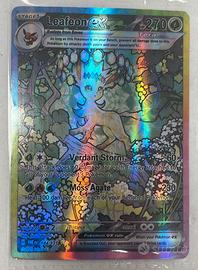 carta pokemon leafeon ex +ceruledge ex 147/131