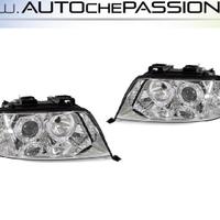 Fanali anteriori angel led Audi A6 4B 2001 2005