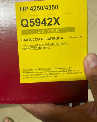 Toner stampante Hp 4250/4350