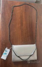 Pochette Grigia Metallizzata