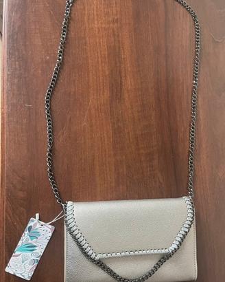 Pochette Grigia Metallizzata