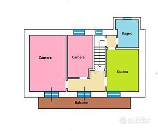 Trilocale in zona centrale