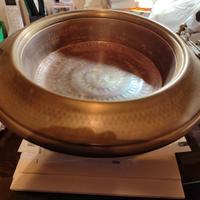 n. 2 CACHE POT IN OTTONE