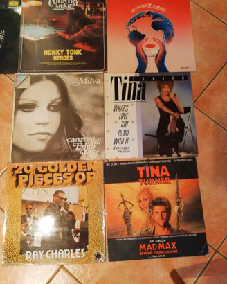 Dischi vinile 33 giri anni 70 e 80