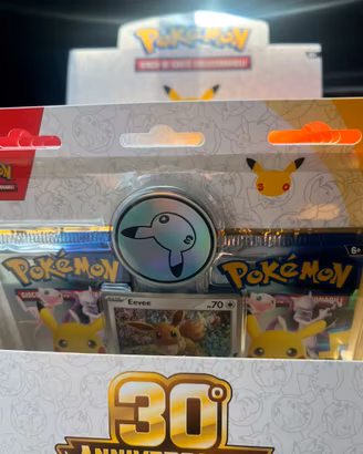 Blister Pokemon 30esimo anniversario