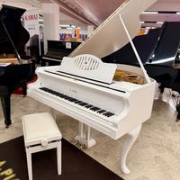 PIANOFORTE MEZZA CODA STINGL MOD. 15 BIANCO SATINA