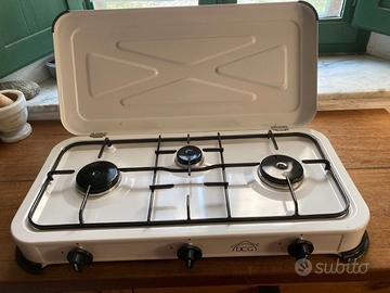 fornello da campeggio 3 fuochi