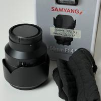 Samyang AF 50mm F1,4 FE II per sony in garanzia