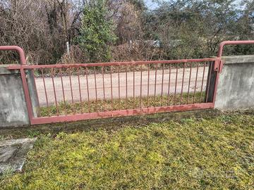 Cancello in ferro verniciato