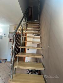 Scala moderna per interni a giorno