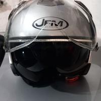 Casco Jet JFM con visierino antisole