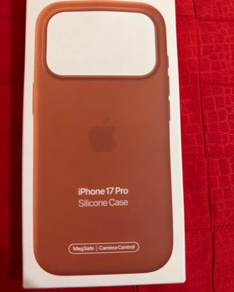Cover silicone marrone 17 pro
