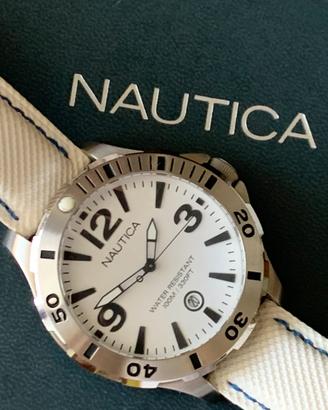NAUTICA W.R.100M- cassa 44mm- full set- come nuovo