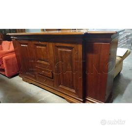 CREDENZA LEGNO MASSICCIO ALTA