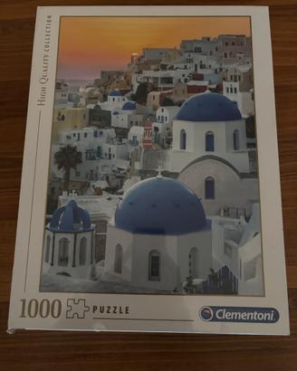Puzzle Clementoni- Santorini Grecia