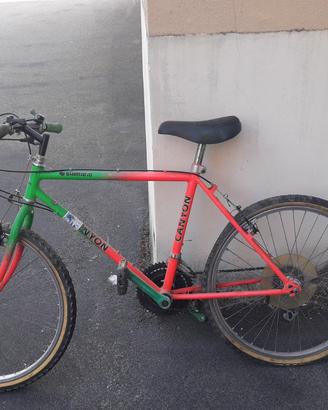 Bicicletta mountainbike taglia media
