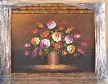 Olio su faesite cm 51x71  completo di cornice