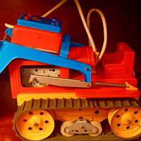 Raro Trattore Bulldozer Vintage Sommavilla HP350 