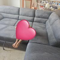 Divano letto con chase longue