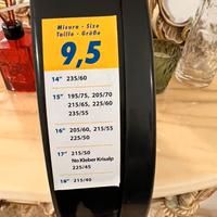 Catene da neve misura 9,5