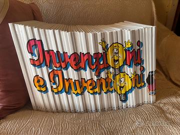 Invenzioni e Inventori 52 volumi da collezione