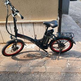 bicicletta elettrica  Argento 