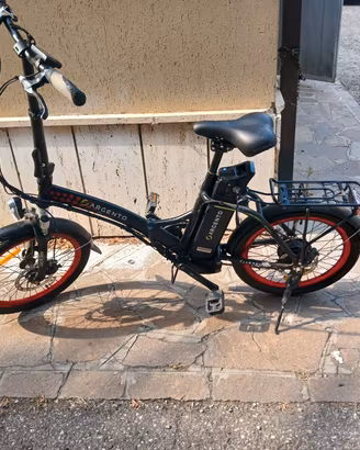 bicicletta elettrica  Argento 