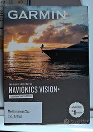 Carta nautica Mediterraneo Garmin Navionics Vision