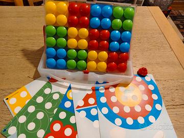 gioco quercetti mosaico