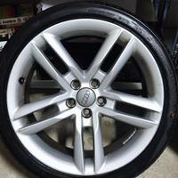 Set 17" Originali Audi A1 (5x100) + Gomme incluse