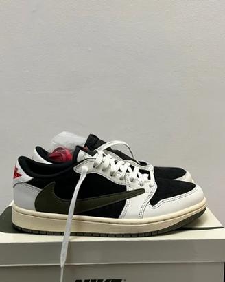 Scarpe da basket TS*Air Jordan1 "Medium Olive"42.5