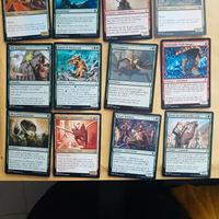 LOTTO di 157 CARTE MAGIC THE GATHERING TUTTE DIVER