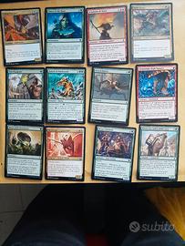LOTTO di 157 CARTE MAGIC THE GATHERING TUTTE DIVER