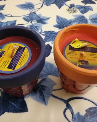 Candele alla citronella in vasetto terracotta