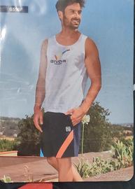 Completo canotta e pantaloncino uomo 