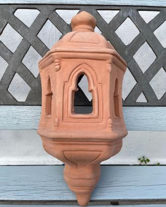 Lanterna da parete in terracotta
