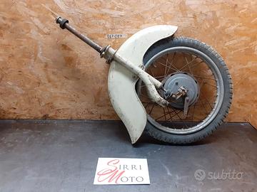 Forcella+Ruota+Parafango Moto Guzzi Galletto 160