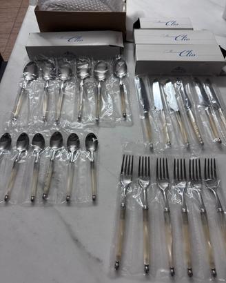 Servizio di posate collezione clio tiffany