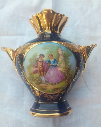 Raro vaso Limogesa tre "bocche"