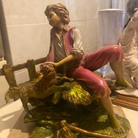 Statuette in polvere di marmo