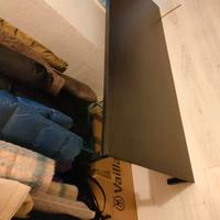 scrivania metallo legno