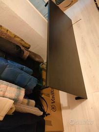 scrivania metallo legno